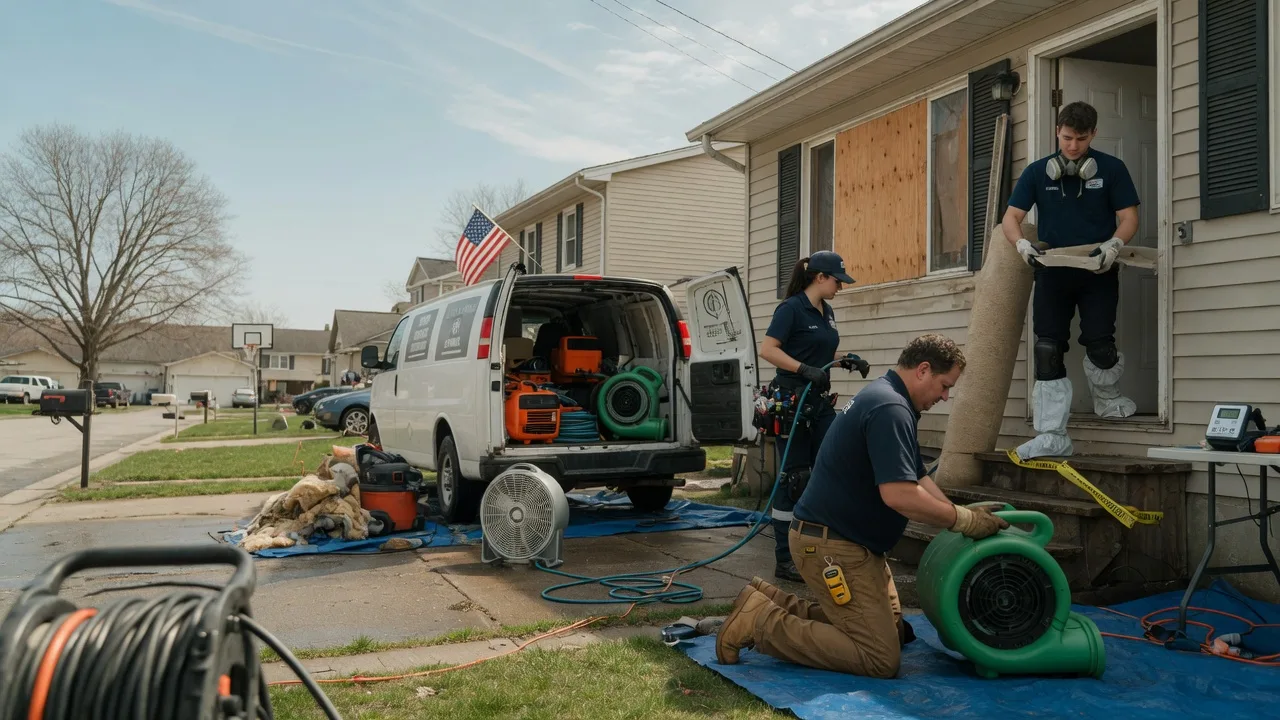 Water Damage Restoration in Jobstown, NJ near me